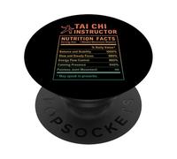 Datos del Instructor de Tai Chi PopSockets PopGrip Adhesivo