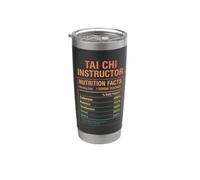 Datos del instructor de Tai Chi Vaso térmico de acero inoxidable de doble pared