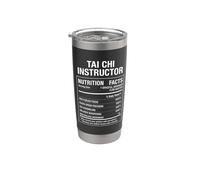 Datos del instructor de Tai Chi Vaso térmico de acero inoxidable de doble pared