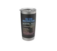 Datos del instructor de Tai Chi Vaso térmico de acero inoxidable de doble pared
