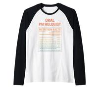 Datos del patólogo oral Camiseta Manga Raglan