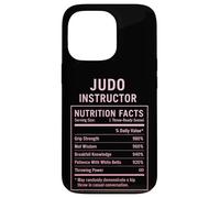 Datos Divertidos del Instructor de Judo Carcasa para iPhone 13 Pro