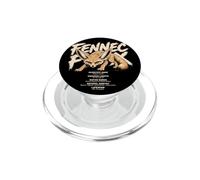 Datos sobre el Zorro de Fennec y Animales Salvajes PopSockets PopGrip para MagSafe