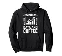 Datos y café Ciencia de Datos Divertidos Sudadera con Capucha