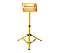 DATOUBOSS 2000W Lampara Secado Pintura Infrarroja de Onda Corta Calentador Infrarrojos de luz Pintura para Reparación de Carrocerías de Coche Secador de Lámpara de Pintura