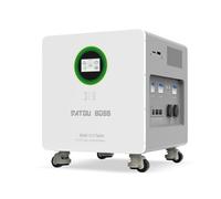 DATOUBOSS 6000W Inversor Solar Híbrido 48V+Batería 48V 314Ah 16,07 KWh LiFePO4,Entrada fotovoltaica de 9000W,con Dispositivo de comunicación WiFi,8000+ciclos,Ideal para Sistemas solares aislados.