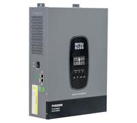 DATOUBOSS 6200W Inversor Híbrido Solar, Onda Sinusoidal Pura 48V a 230V, Controlador de Carga MPPT 120A, Uso Fuera de Red, Compatible con Baterías de Iones de Iitio, para Caravana y Sistemas Solares.