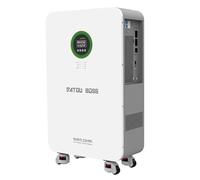 DATOUBOSS Batería Litio LiFePO4 48V 102Ah 5,22kWh Todo en Uno con Inversor Solar Híbrido 5000W 48V, Módulo WiFi Incluido, 6000+ Ciclos, Sistema de Almacenamiento Solar Plug & Play