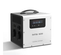 DATOUBOSS Estación de Energía Portátil 2009,6Wh, 1000W Continua 1500W Pico, Batería LiFePO4 8000 Ciclos, Carga Solar MPPT 550W, Onda Sinusoidal Pura para Camping, Autocaravana y Emergencias