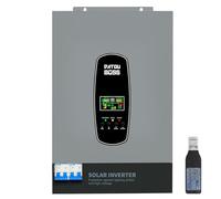 DATOUBOSS Inversor de Corriente Solar híbrido de 6000W,48V CC a 230V CA, inversor de Onda sinusoica Pura,120 A MPPT,Entrada fotovoltaica de 8000W,IP54 y admite Varias Unidades en Paralelo
