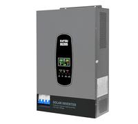 DATOUBOSS Inversor de corriente solar híbrido de 6200 W, 48 V CC a 230 V CA, inversor de onda sinusoica pura con MPPT de 120 A, entrada fotovoltaica de 8500 W, compatible con baterías de litio de 48 V