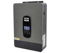 DATOUBOSS Inversor híbrido puro de 6200 W, 48 V CC a 230 V CA, con regulador de carga solar MPPT de 110 A para baterías de plomo-ácido y litio.