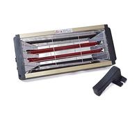 DATOUBOSS Lámpara de Curado Pintura 2000W, Secador Infrarrojos Pintura de Onda Corta 220V con Temporizador 0-90 min, Lámpara Infrarroja para Reparación de Carrocería y Taller de Pintura (650×500 mm)
