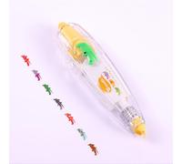 DATOUJL 12pcs Infinite Decorative Pens,DIY Cute Animals Press Type Decorative Pen,Infinite Decorative Pens for Kids,DIY Lace Decoration Decorative Correction Tapes (7,14pcs)