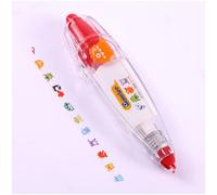 DATOUJL 12pcs Infinite Decorative Pens,DIY Cute Animals Press Type Decorative Pen,Infinite Decorative Pens for Kids,DIY Lace Decoration Decorative Correction Tapes (19,14pcs)
