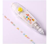 DATOUJL 12pcs Infinite Decorative Pens,DIY Cute Animals Press Type Decorative Pen,Infinite Decorative Pens for Kids,DIY Lace Decoration Decorative Correction Tapes (17,8pcs)