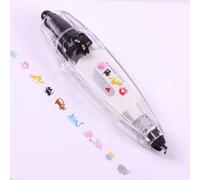 DATOUJL 12pcs Infinite Decorative Pens,DIY Cute Animals Press Type Decorative Pen,Infinite Decorative Pens for Kids,DIY Lace Decoration Decorative Correction Tapes (8,14pcs)
