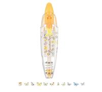 DATOUJL 12pcs Infinite Decorative Pens,DIY Cute Animals Press Type Decorative Pen,Infinite Decorative Pens for Kids,DIY Lace Decoration Decorative Correction Tapes (6,6pcs)