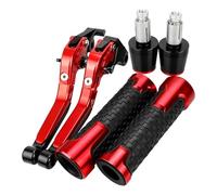 DATOUJLS Manillar Motocicleta Accesorios De Motocicleta para Benelli BN 125 BN 150 TNT 150I BN125 Palancas De Embrague De Freno Puños De Manillar Extremos(Yo)