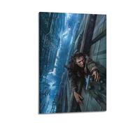 DATOZA Blade Runner 1982 Póster decorativo de lienzo para pared e impresión artística moderna para dormitorio familiar 12 x 18 pulgadas (30 x 45 cm)