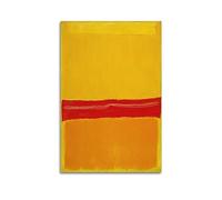 DATOZA Mark Rothko - Póster decorativo en lienzo, póster de pared e impresión artística moderna para dormitorio familiar, decoración de dormitorio, 16 x 24 pulgadas (40 x 60 cm)