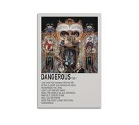 DATOZA Michael Jackson Dangerous Art - Póster de estilo minimalista, pintura decorativa en lienzo, pósteres de pared e imágenes artísticas, pósteres modernos para decoración de dormitorio familiar, 16