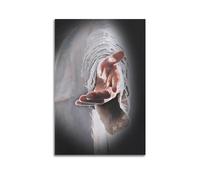 DATOZA Póster artístico de la mano de Jesús Dios, lienzo decorativo para pared e impresión artística moderna para dormitorio familiar, pósteres de 20 x 30 pulgadas (50 x 75 cm)