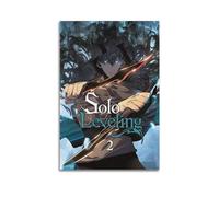 DATOZA Póster artístico de Solo Leveling 2, pintura decorativa en lienzo, pósteres de pared e imágenes artísticas, impresión moderna para decoración de dormitorio familiar, pósteres de 12 x 18