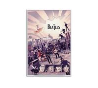 DATOZA The Beatles Live Atmosphere - Póster decorativo para pared, lienzo, póster de pared e impresión artística moderna para dormitorio familiar, 24 x 36 pulgadas (60 x 90 cm)