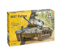 Italeri 6763 M-47 Patton, escala 1:35, Plastic Model Kit/Model (Importación USA)