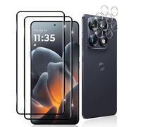 Datree 2 Piezas 3D Protector de Pantalla para Motorola Moto Signature 5G, con 2 Piezas Protector de Lente de Cámara, Dureza 9H Sin Burbujas, Alta Definicion, Anti-Arañazos Cristal Templado