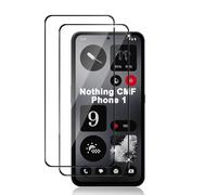 Datree 2 Piezas Protector de Pantalla para Nothing CMF Phone 1,Ultra HD Cristal Templado, Dureza 9H Sin Burbujas, Alta Definicion,Anti-Arañazos Cristal Templado -Negro