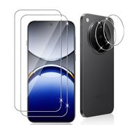 Datree 2 Piezas Protector de Pantalla para OPPO Find X8, con 2 Piezas Protector de Lente de Cámara,Dureza 9H Sin Burbujas, Alta Definicion,Anti-Arañazos Cristal Templado para OPPO Find X8