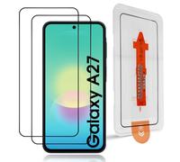 Datree 2 Piezas Protector de Pantalla para Samsung Galaxy A27/A26/A16/A17 5G, HD Dureza 9H Cristal Templado, Alineación Automática, Instalación Fácil, Sin Burbujas, Anti-Arañazos Cristal Templado