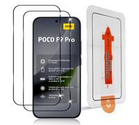 Datree 2 Piezas Protector de Pantalla para Xiaomi Poco F9 Pro 5G | HD Dureza 9H Cristal Templado, Alineación Automática, Instalación Fácil, Sin Burbujas, Anti-Arañazos Cristal Templado