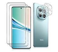 Datree 2 Piezas Protector de Pantalla para Xiaomi Redmi Note 15 5G/Poco M8 5G, con 2 Piezas 3D Protector de Lente de Cámara,Dureza 9H Sin Burbujas, Alta Definicion,Anti-Arañazos Cristal Templado