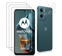 Datree 3 Piezas para Motorola Moto G05 Protector de Pantalla, con 3 Piezas Protector de Lente de Cámara,Dureza 9H Sin Burbujas, Alta Definicion,Anti-Arañazos Cristal Templado
