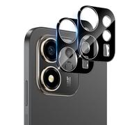 Datree para Honor 600 Smart 5G Protector de Pantalla Lente de Cámara | 2 Piezas 9H Dureza HD Anti-Arañazos Cristal Templado Cámara Trasera Lente Protector （Negro）