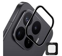 Datree Protector de Lente de Cámara para Xiaomi 17T Pro 5G, 9H Dureza con Individual Metal Cover, HD Anti-Arañazos Cristal Templado Cámara Trasera Lente Protector - Negro