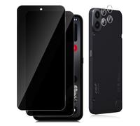 Datree Protector de Pantalla de Privacidad para Nothing CMF Phone 1 5G, 2+2 Piezas Antiespia Anti-Arañazos Cristal Vidrio Templado con Protector Lente Cámara, Dureza 9H Sin Burbujas