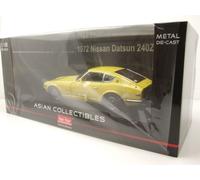 Datsun 240Z Coupé 1972 Amarillo Coche a Escala 1:18 Sun Star