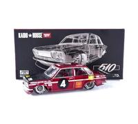 Datsun 510 Pro Street JPN V1 Limited Edition 1/64 Diecast Model Car Kaido House KHMG087
