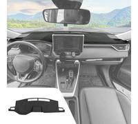 Dattumar Dash Cover Compatible with 2019-2024 2025 Toyota RAV4 Dashboard Mat Cover TPE All Weather Dashboard Sun Shade 2024 RAV4 Accessories Without Head-up Display
