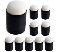 Daubers De Esponja para Dedos: Juego De Aplicadores Artísticos De Espuma, Herramienta para Aplicar Pigmentos, Paquete De para Mezclar con Los Dedos, Esponja para Prensar Colores para Manu