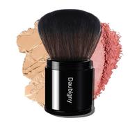 Daubigny - Brocha de maquillaje retráctil Kabuki, brochas para base de maquillaje de viaje, para rubor, bronceador y polvo..