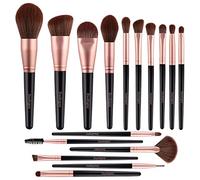 Daubigny Juego de brochas de maquillaje, maquillaje sintético Kabuki, base de maquillaje en polvo, rubor, sombra de ojos, brochas de maquillaje