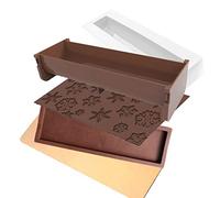 DAUDIGNAC Kit Molde para troncos de 5 piezas con inserto y alfombra de alivio - Copos - Se