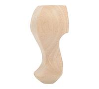 DAUERHAFT 4 Piezas Muebles Patas de pie Accesorios de Muebles Accesorios de Hotel para Accesorios de sofá(12 * 6cm)