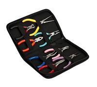 DAUERHAFT 8pcs Mini alicates Alicates Mini alicates de acero pinzas para joyería para Uso de Bricolaje en Industrias electrónicas Industrias de joyería Zangen-Sets