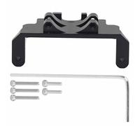 DAUERHAFT Soporte servo de dirección de aleación de aluminio, accesorio RC, soporte de juego, a prueba de óxido, pequeño y ligero, resistente al desgaste y duradero, para Axial SCX24 90081AXI0002 124